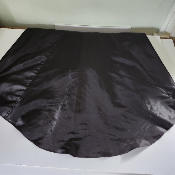 Bill Levkoff Private Collection Black Satin Strapless Evening Gown Size 8 - Picture 8 of 16